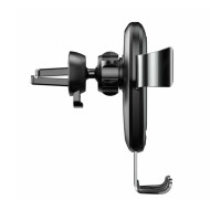 Автотримач для телефона з БЗП Baseus Metal Holder Air Outlet Tarnish