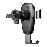 Автотримач для телефона з БЗП Baseus Metal Holder Air Outlet Tarnish
