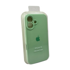 Чохол для смартфона Silicone Full Case AA Camera Protect for Apple iPhone 16 51,Avokado Green