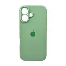 Чохол для смартфона Silicone Full Case AA Camera Protect for Apple iPhone 16 51,Avokado Green