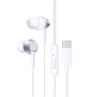 Навушники дротові Baseus Encok CZ11 (Type-C) Moon White