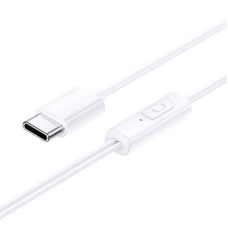 Навушники дротові Baseus Encok CZ11 (Type-C) Moon White