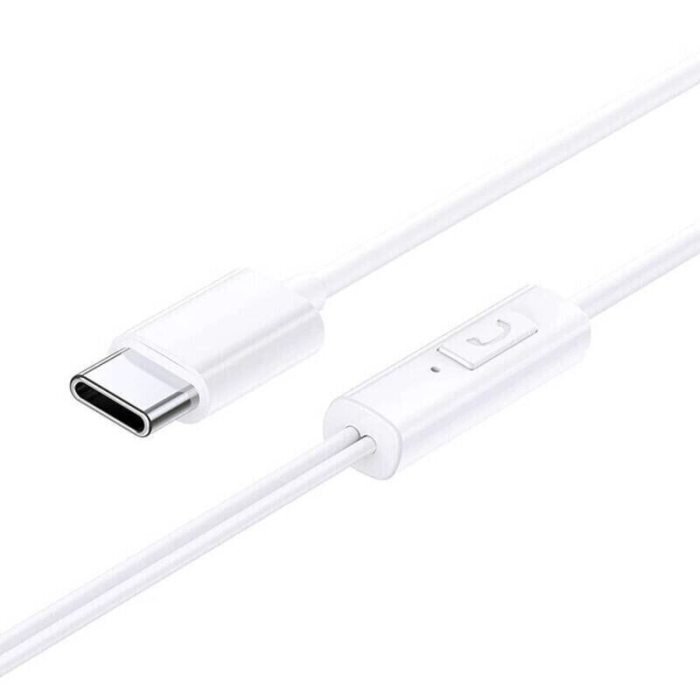 Навушники дротові Baseus Encok CZ11 (Type-C) Moon White