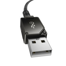 Кабель Baseus Unbreakable Series Fast Charging Data Cable USB to iP 2.4A 2m Cluster Black