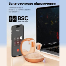 Бездротові навушники TWS Baseus AirNora 2 , ANC, Gradient Orange