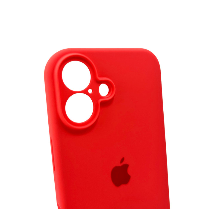 Чохол для смартфона Silicone Full Case AA Camera Protect for Apple iPhone 16 18,Peach