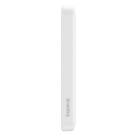Зовнішній акумулятор Baseus Magnetic Mini Wireless Fast Charge Power Bank 5000mAh 20W Stellar White（With Simple Series Charging Cable Type-C to Typ