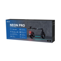 Електросамокат OKAI ES30-NEON PRO Black 10", 350(700)W, 14.7Ah, 80km, 25km\h, 25%, NFC, App, 21kg
