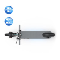 Електросамокат OKAI ES30-NEON PRO Black 10", 350(700)W, 14.7Ah, 80km, 25km\h, 25%, NFC, App, 21kg