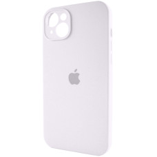 Чохол для смартфона Silicone Full Case AA Camera Protect for Apple iPhone 15 8,White