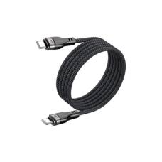 Кабель ACEFAST C11-03 Type-C to Type-C 3A, 60W, 1.2m, nylon + PVC, zinc connectors, Black