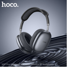 Бездротові накладні навушники HOCO W55 Plus Happiness ANC noise reduction BT headphones Deep Space Gray