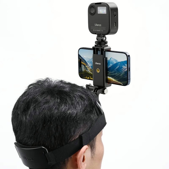 Кріплення Ulanzi Vijim CM027 Go-Quick II Head Strap Mount for GoPro and Phone (UV-C020GBB1 CM027)
