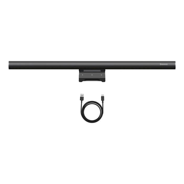 Лампа для монітора Baseus i-wok2 Series USB Asymmetric Light Source Screen Hanging Light (Youth) Black