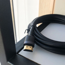 Кабель Baseus Cafule 4KHDMI Male To 4KHDMI Male Adapter Cable 5m Black