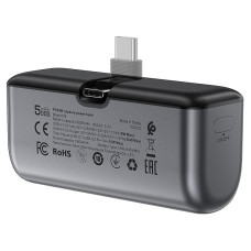 Зовнішній акумулятор ACEFAST M9-5000 PD20W capsule power bank Black