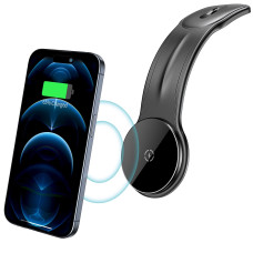 Автотримач для телефона з БЗП ACEFAST D21 Velcro in-car wireless charging holder Black