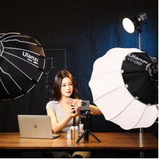 Відеосвітло Ulanzi Vijim VL-120Bi 120W Bi-Color Light kit (L065CNA1 P003 AD-1) (З блоком живлення)