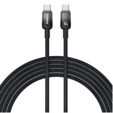 Кабель Baseus Discolor Series Fast Charging Cable USB-C to USB-C 100W 1m Cluster Black