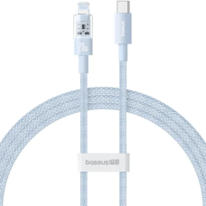 Кабель Baseus Gem Fast-Charging Data Cable USB-C to iP 20W 1m Galaxy Blue