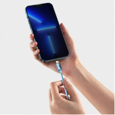 Кабель Baseus Gem Fast-Charging Data Cable USB-C to iP 20W 2m Galaxy Blue