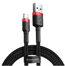 Кабель Baseus Cafule Cable USB For Lightning 1.5A 2m Red+Black
