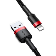 Кабель Baseus Cafule Cable USB For Lightning 1.5A 2m Red+Black