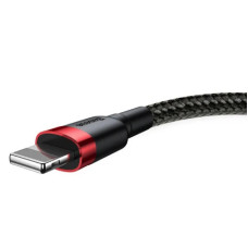 Кабель Baseus Cafule Cable USB For Lightning 1.5A 2m Red+Black