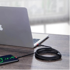 Кабель Baseus Cafule PD2.0 100W flash charging Type-C For Type-C cable (20V 5A)2m Red+Black