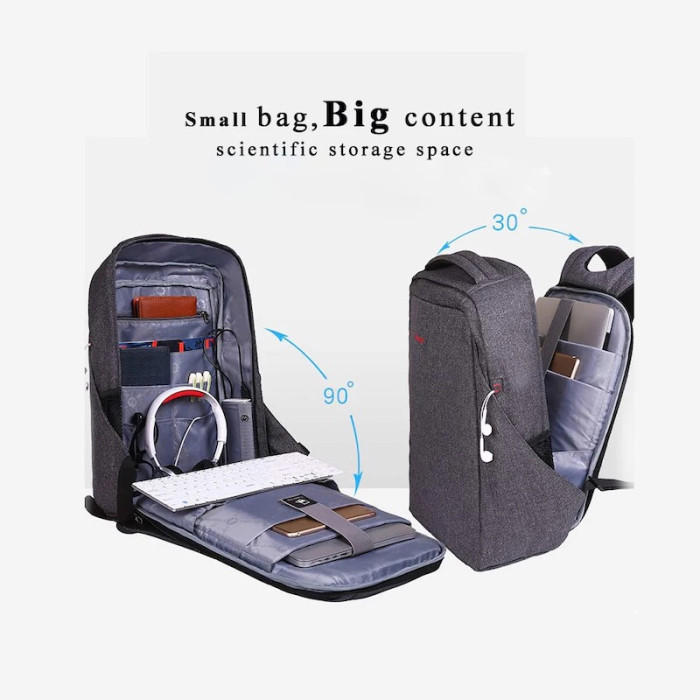 Рюкзак Tigernu T-B3237U 16" Grey