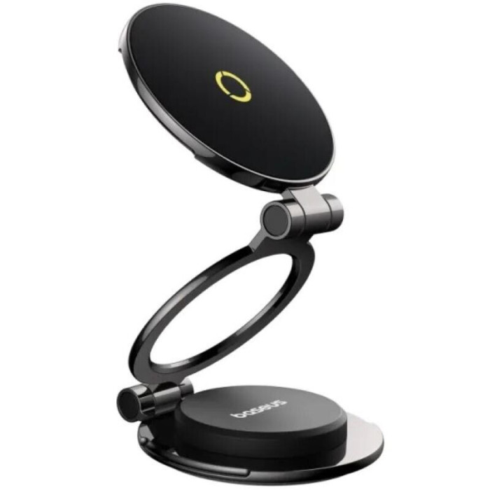 Автотримач для телефона Baseus MagPro Series II Magnetic Car Mount Stick-on Version Cosmic Black