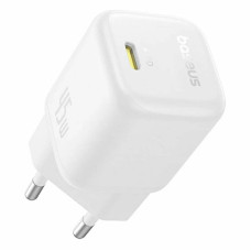 Мережевий зарядний пристрій Baseus PicoGo GaN Fast Charger 1C 45W EU Moon White