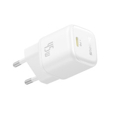Мережевий зарядний пристрій Baseus PicoGo GaN Fast Charger 1C 45W EU Moon White