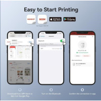 Термопринтер для друку наклейок NIIMBOT D11_H Blue