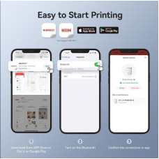 Термопринтер для друку наклейок NIIMBOT D11_H Blue