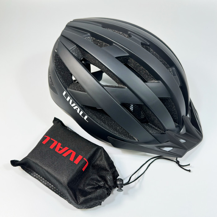 Захисний шолом Livall MT1 NEO (L) Black (58-62см), акустика, мікрофон, сигнали поворотів та стопів, додаток, пульт BR80, Bluetooth