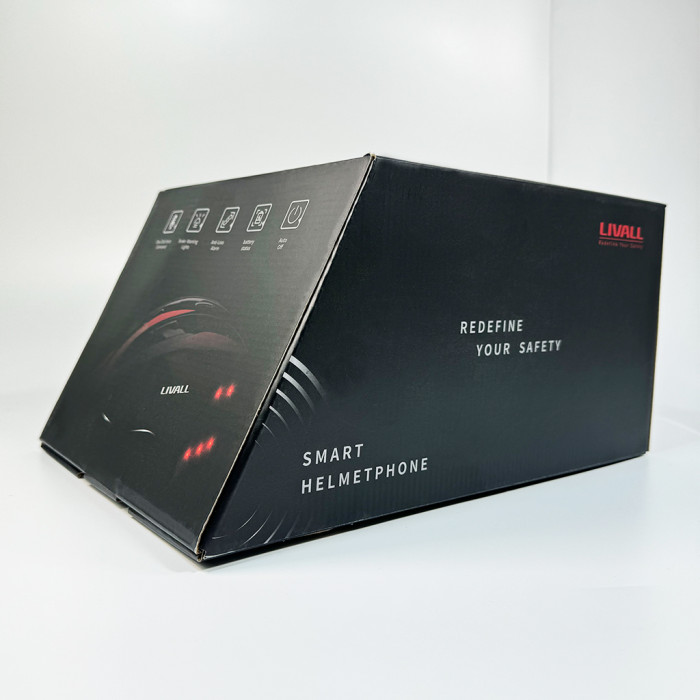 Захисний шолом Livall MT1 NEO (L) Black (58-62см), акустика, мікрофон, сигнали поворотів та стопів, додаток, пульт BR80, Bluetooth
