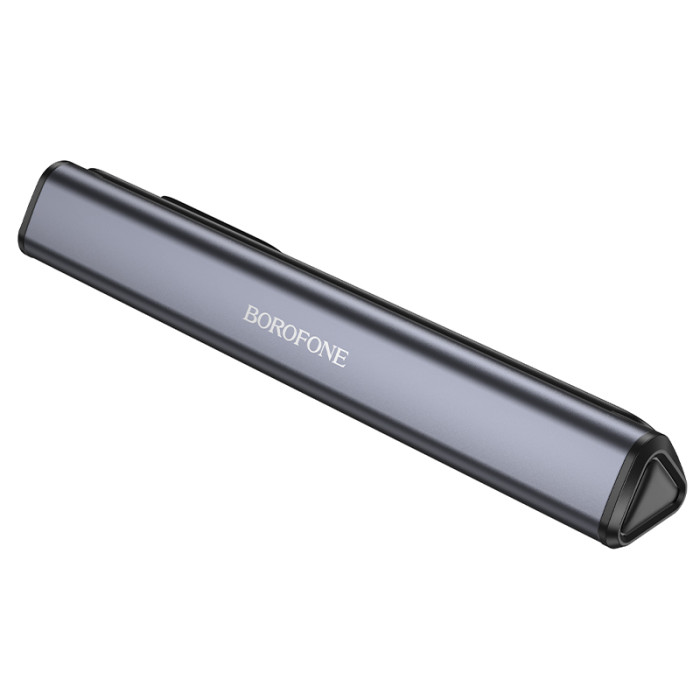 Паркувальна карта BOROFONE FC3 Ronny can hidden parking sign Black Metal Gray