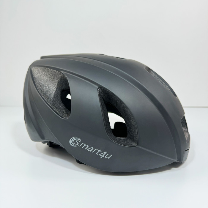 Захисний шолом Smart4u R55 (M) Black (55-59см), акустика, мікрофон, сигнали поворотів та стопів, додаток, пульт BR80