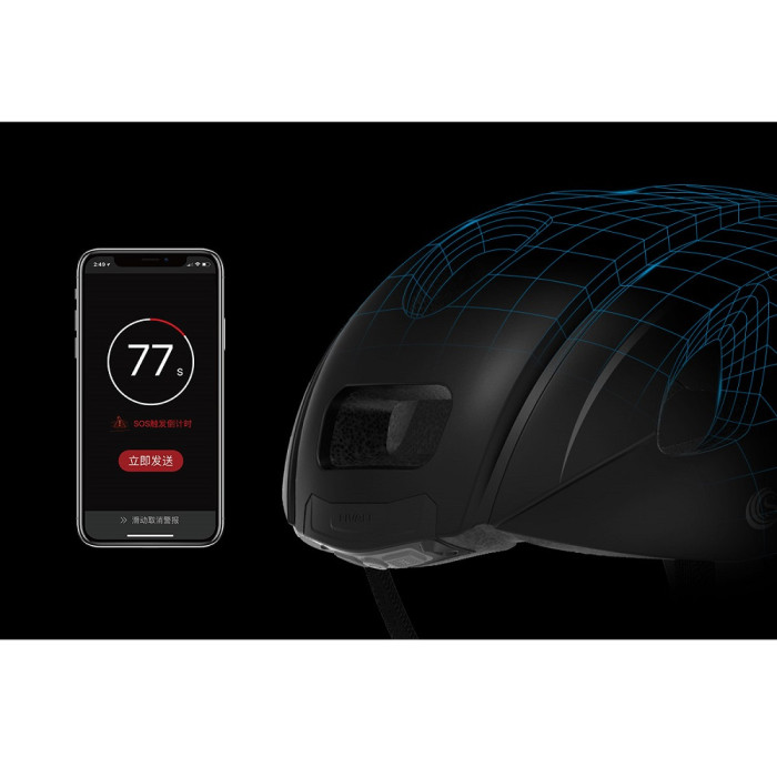 Захисний шолом Smart4u R55 (M) Black (55-59см), акустика, мікрофон, сигнали поворотів та стопів, додаток, пульт BR80
