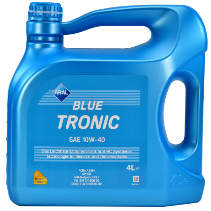 Моторна олива Aral BlueTronic 10W-40 4л (15F075)