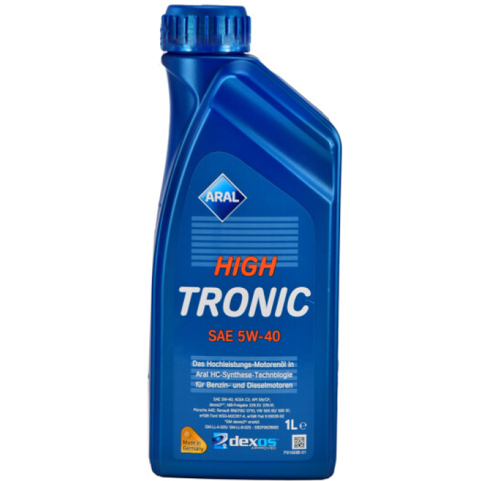 Моторна олива Aral HighTronic 5W-40 1л (1505B4)