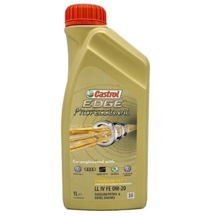 Моторна олива Castrol Edge Professional IV FE 0W-20 (VAG) 1л (15D18F)