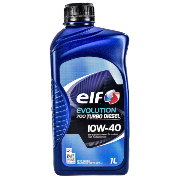 Моторна олива Elf Evolution 700 Turbo Diesel 10W-40 1л (214126)