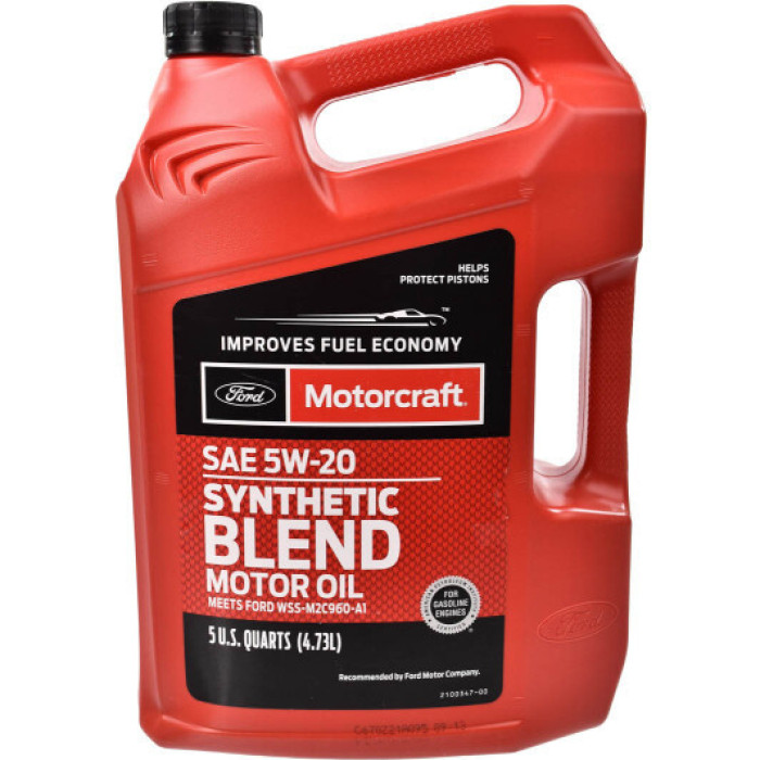 Моторна олива Motorcraft Ford Motorcraft Synthetic Blend 5W-20 4.730л (XO5W205Q3SP)