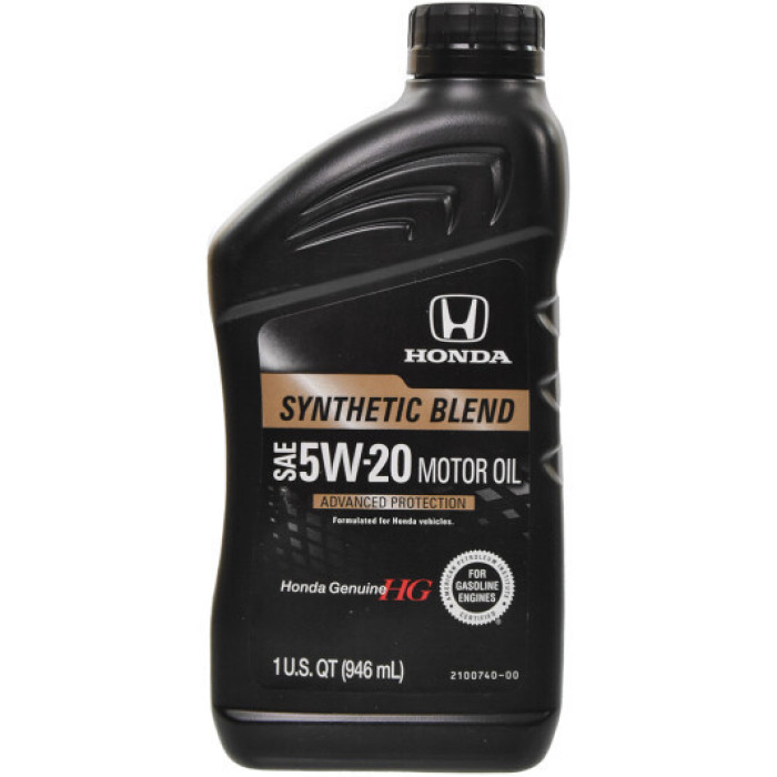 Моторна олива Honda Synthetic Blend 5W-20 0.946л (087989132)
