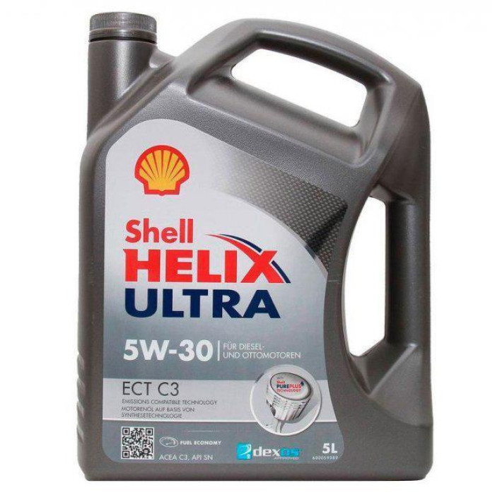 Моторна олива Shell Helix Ultra ECT C3 5W-30 5л (550042845)