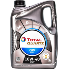 Моторна олива Total Quartz 7000 Diesel 10W-40 5л (214108)