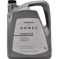 Моторна олива VAG Longlife IV (508 00/509 00) 0W-20 5л (GS60577M4)