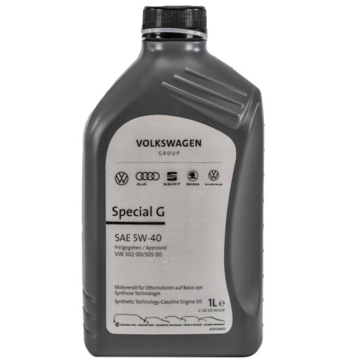 Моторна олива VAG Special G 5W-40 1л (GS55502M2)
